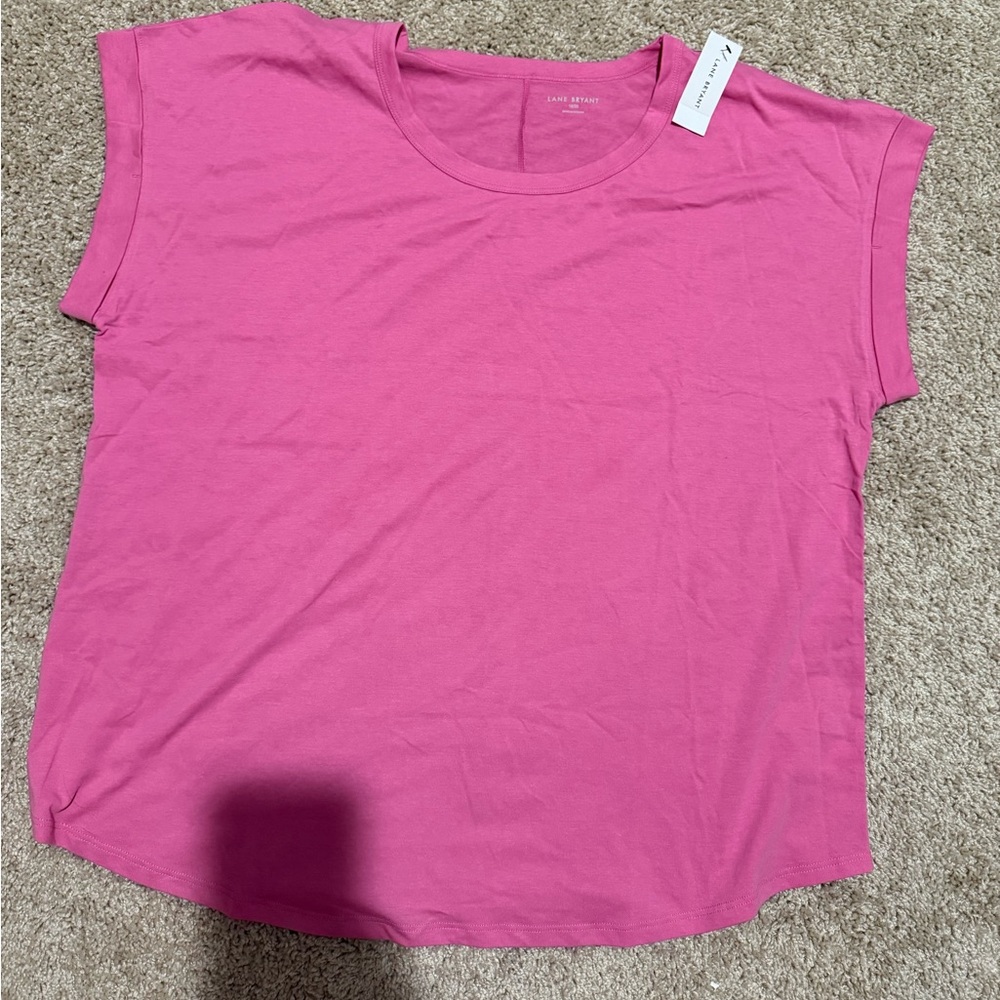 Lane Bryant Classic Short Sleeve Crew Neck Tee